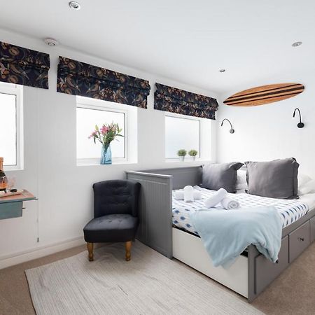 Trig-Private Studio, Courtyard, Walk To Fistral New Quay Buitenkant foto